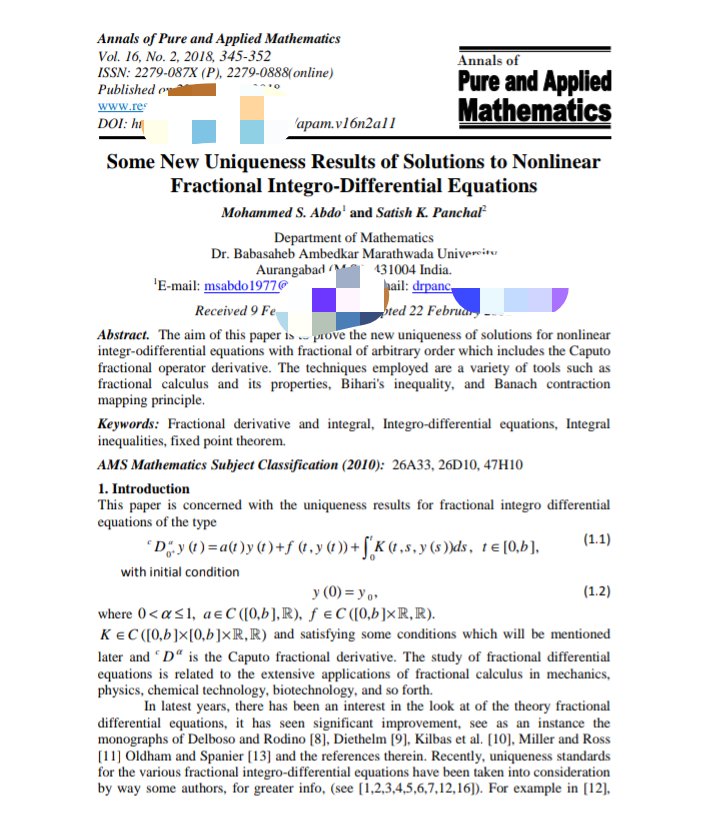 Some New Uniqueness Results of Solutions.pdf