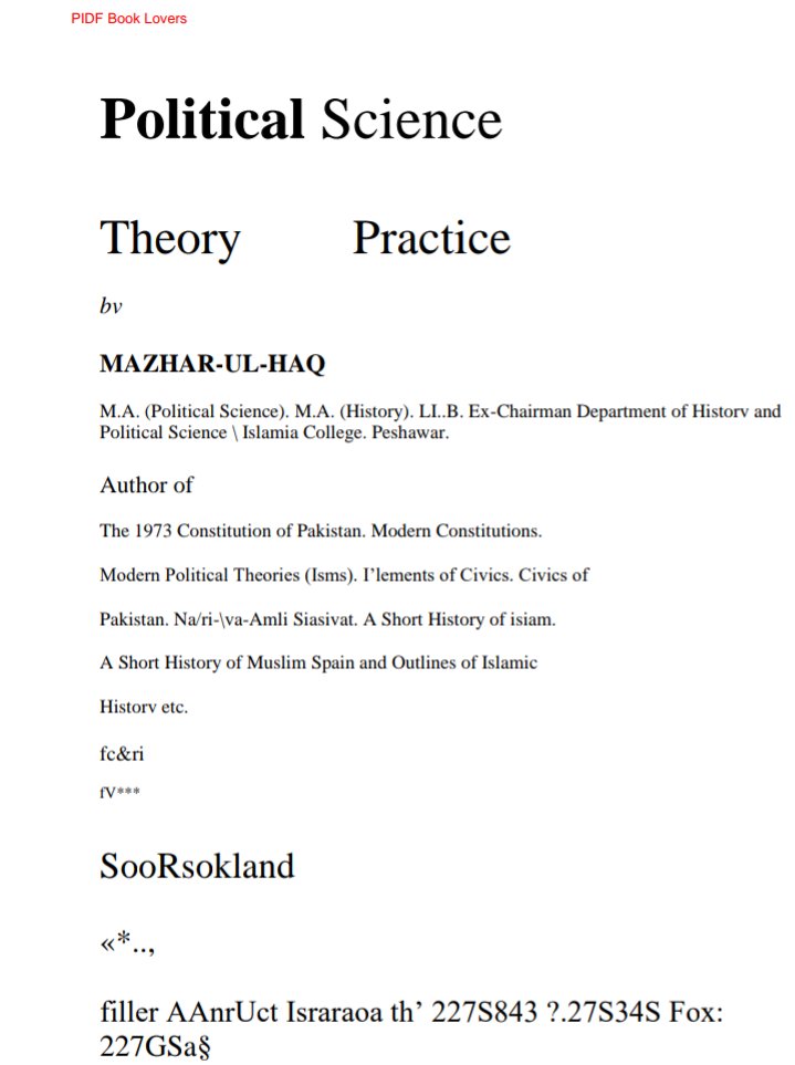 Political science theory and practice by Mazhar ul haq.pdf